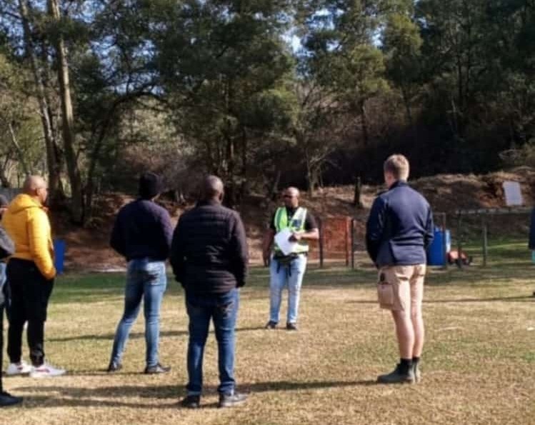 Outdoor self-defense training